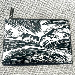 Kenzo leather clutch